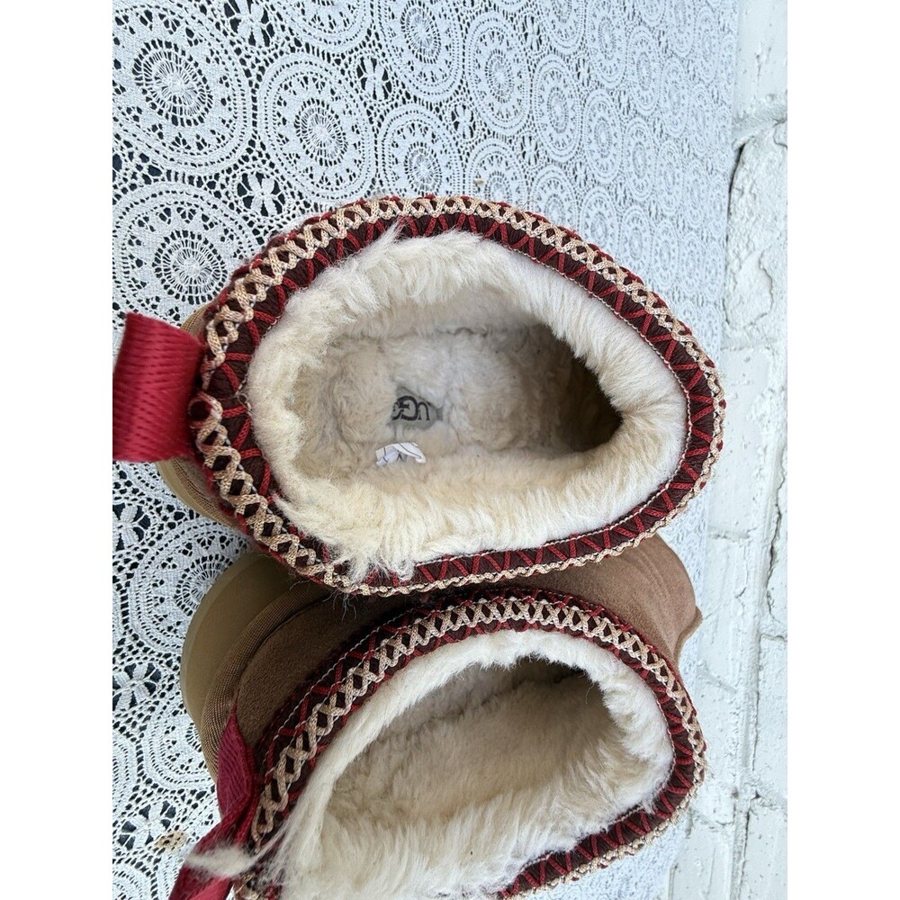 UGG Tazz II Women's Size 11 (EU42) Platform Shoes Chestnut Color - Picture 15 of 16